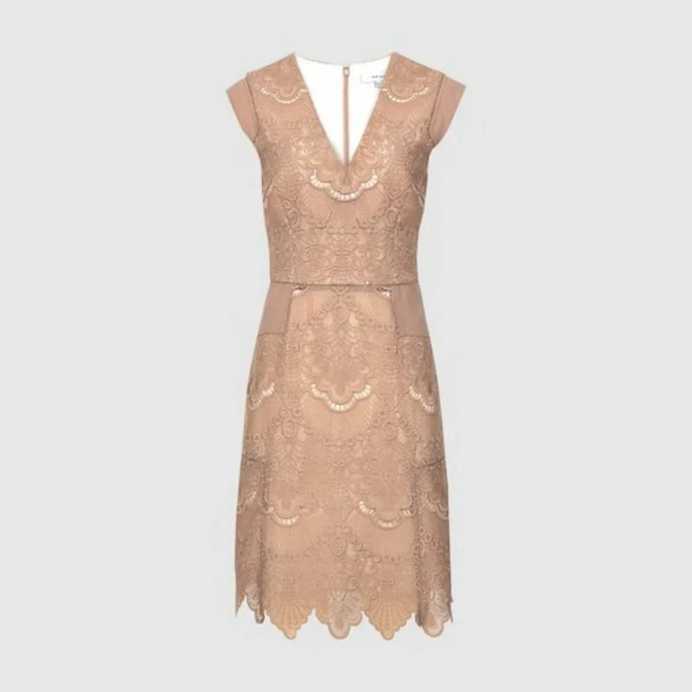 *SOLD* NWT REISS | Gemina Lace Dress - Picture 2 of 8